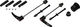 DT Swiss Set de Roues en Carbone ARC 1100 DICUT 80 Frein sur Jante 28" - noir/Set de 28" (avant 9x100 + arrière 10x130) Shimano