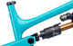 Yeti Cycles Kit de Cadre SB150 TURQ Carbon 29" - turquoise/L