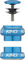 Chris King NoThreadSet EC30/25,4 - EC30/26 Steuersatz - matte turquoise/1"/EC30/25,4 - EC30/26