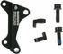 Shimano Adaptador de frenos de disco para discos de 180 mm - negro/RD IS sobre IS