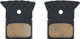 Pastillas de frenos L04C-MF para Flat Mount - universal/metal