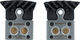 Pastillas de frenos L04C-MF para Flat Mount - universal/metal