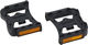 BBB Reflector Pedal Plates FeetRest BPD-90 for SPD Clipless Pedals - black/universal