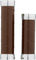 Brooks Slender Leder Lenkergriffe für Drehgriffschalter einseitig - brown/130 mm / 100 mm
