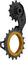 absoluteBLACK Sistema de engranajes HOLLOWcage Carbon Ceramic Oversized SRAMeTap AXS - gold/12 dientes (rueda guía), 18 dientes (rueda tensora)