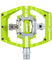 DH RACE X2 Klickpedale - apple green/universal
