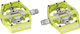 HT Pedales de clip DH RACE X2 - apple green/universal