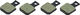 Disc Brake Pads for Magura - organic - steel/MA-008