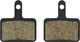 Bremsbeläge Disc für Shimano - semi-metallisch - Stahl/SH-002