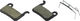 Bremsbeläge Disc für Shimano - organisch - Stahl/SH-001