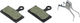 Bremsbeläge Disc für Shimano - organisch - Stahl/SH-008