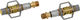 crankbrothers Pedales de clip Eggbeater 11 - gold/universal