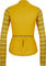 Shimano Kaede Printed Long Sleeves Damen Trikot - mustard yellow/S