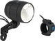 busch+müller Lampe Avant à LED IQ-XM E High Beam pour E-Bike (StVZO) - noir/170 lux