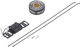bc basic Mountain Deore Disc Center Lock P-22 29" Laufrad - schwarz/29" VR 12x100 Dynamo