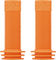 Puños de manillar para bicicletas para niños 14"-16" - naranja/100 mm