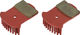 Kool Stop Disc Aero-Kool Brake Pads for Magura as of 2011 - organic - aluminum/Organic