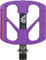 EARLY RIDER Pedales de plataforma P1 Resin para bicicletas para niños de 14"-16" - purple/universal