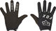Fox Head Youth Dirtpaw Ganzfinger-Handschuhe - black-white/L
