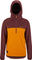 VAUDE Mens Tremalzo Softshell HZ Jacket - dark oak/M