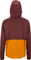 VAUDE Mens Tremalzo Softshell HZ Jacket - dark oak/M