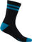 Winter Merino Wool Socken - black-harbor blue/40-42