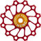 KCNC Jockey Wheel Ultra Light Schalträdchen - rot/12 Zähne