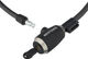 Kryptonite Candado de cable KryptoFlex 1265 Key Cable 360° - negro/65 cm