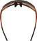 Gafas deportivas Glendale Hiper - matte translucent brown fade/hiper silver mirror