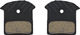 Plaquettes de Frein J04C-MF pour XTR, XT, SLX, Alfine - universal/métal