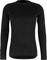 Merino Polyfibre Long Sleeve Base Layer - black/M