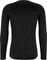 Merino Polyfibre Long Sleeve Base Layer - black/M