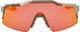 Speedcraft SL Hiper Sports Glasses - soft tact grey camo/hiper red multilayer mirror