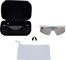 Gafas deportivas Speedcraft SL Hiper - matte white/hiper silver mirror