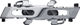 Title MTB CONNECT click/platform pedals - chrome/105 mm/90 mm