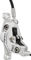 SRAM Level Ultimate Stealth 4-Piston Carbon Scheibenbremse - clear anodized/Hinterrad/Flip-Flop (seitenunspezifisch)