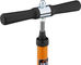 SKS Pompe à Vélo Rennkompressor avec Raccord de Tuyau en Laiton pour SV - orange