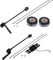 bc basic DT Swiss 535 + Shimano T3000 / DH-C3000 26" Wheelset - black | 26" set (front 9x100 + rear 10x135) Shimano