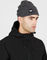 Whistler Gorro de punto melange de Linjoe - dark grey melange