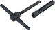 Hub Genie 1758/4 für Demontage von Endkappen - schwarz/12 / 15 mm