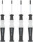 PRO Fine Adjustment Screwdriver Set - 4 pieces - black-grey/universal