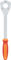 Clef de Cassette 1670/2BI 10 - 12 dents - red/universal