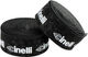 Cinelli Cinta de manillar Logo Velvet - black and white/universal