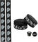 Cinta de manillar Mike Giant Velvet - black/universal