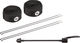bc basic Juego de ruedas Trail XT Disc Center Lock 29" - negro | 29" set (RD 15x100 + RT 10x135) Shimano