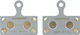 Shimano Plaquettes de Frein G04Ti-MX pour XTR, XT, SLX - universal/métal