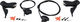 105 v+h Set Scheibenbremse BR-R7170 + Di2 ST-R7170 - schwarz/Satz (VR + HR)