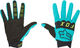 Dirtpaw Ganzfinger-Handschuhe - teal/M