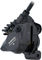 Dura-Ace BR-R9270 + Di2 ST-R9270 Disc Brake - black/rear