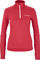 Women's Livigno Halfzip II Fleece Sweater - crimson red/36